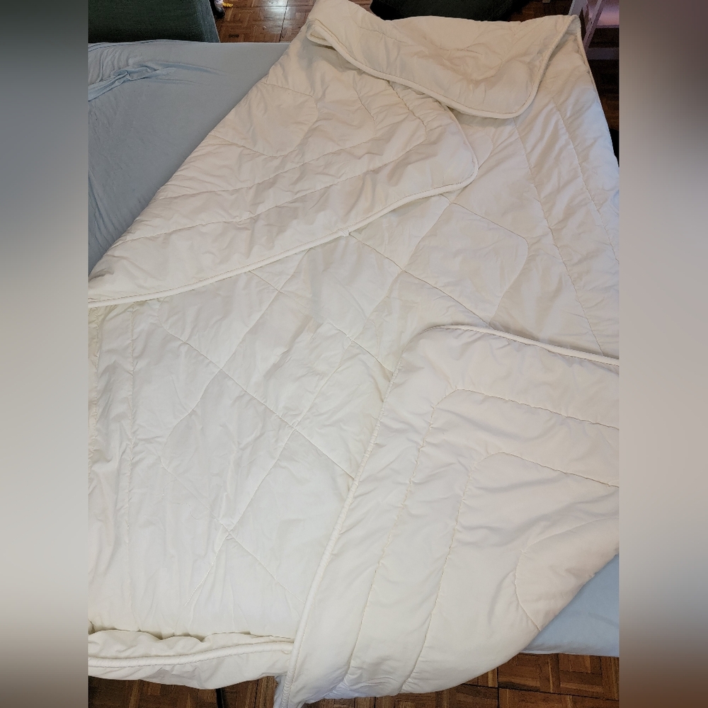Twin XL Duvet/Comforter Heavyweight Pale Cream